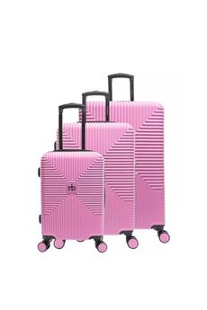 ROCCO BAROCCO PINK LUGGAGE SET ROCCO BAROCCO | RBRT0100/SETPINKY